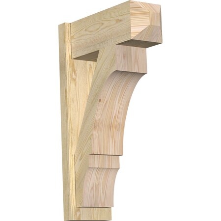 Ekena Millwork Balboa Rough Sawn Craftsman Outlooker, Douglas Fir, 8"W x 20"D x 32"H OUT08X20X32BOA04RDF